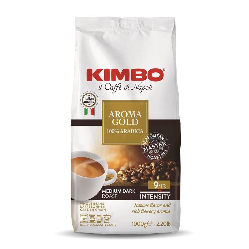 Кофе в зернах Kimbo Aroma Gold 100% арабика 1 кг
