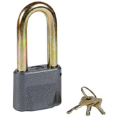 Замок навесной Чебоксары ВС 2-М1-02 70 мм серый