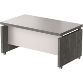 Стол руководителя письменный Easy Director (асканит/железный камень, 1600х900х780 мм)