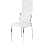 Стул обеденный Пекин светло-серый (искусственная кожа, металл, 2 штуки в  упаковке)