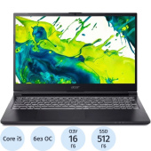 Ноутбук Acer Aspire 7(NH.QX6CD.003) i5-13420H/16Gb/512Gb SSD/RTX/15.6/noOS