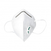 Респиратор-маска медицинская Mask N95 защитная с клапаном FFP2 2 штуки в упаковке