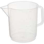 Мерный стакан Lamaplast низкий с ручкой 2 л купить в интернет-магазине товаров для офиса и дома ТопГрад с доставкой