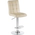 Стул  барный LM-5009 кремовый/хром (экокожа, фанера) купить в интернет-магазине товаров для офиса и дома ТопГрад с доставкой