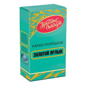 Какао Красный октябрь Золотой ярлык порошок 100 г купить в интернет-магазине товаров для офиса и дома ТопГрад с доставкой