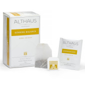 Чай травяной Althaus Ginseng Balans Deli 20 пакетиков (женьшень)