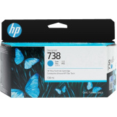 Картридж струйный HP 738 498N5A голубой оригинальный