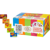 Жевательная резинка Love is микс (100 штук по 4.2 г)