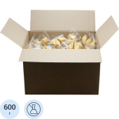 Печенье Корпорация удачи Комплимент с предсказаниями 600 г (100 штук в  упаковке) купить в интернет-магазине товаров для офиса и дома ТопГрад с доставкой