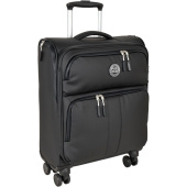 Чемодан Polar размер S 38 л из полиэстера чёрный