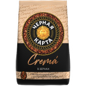Кофе в зернах Черная Карта Сrema 1 кг (пакет)