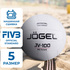 Мяч волейбольный Jоgel JV-100 №5 белый купить в интернет-магазине товаров для офиса и дома ТопГрад с доставкой
