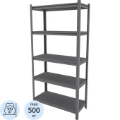 Стеллаж металлический Everest Beamy Luxe (5 полок, 900х400х1800 мм)