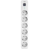 Сетевой фильтр Powercom SP-06W на 6 розеток 1.8 метра