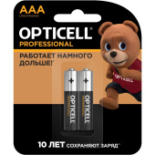 Батарейка AAA мизинчиковая Opticell Professional (2 штуки в упаковке)