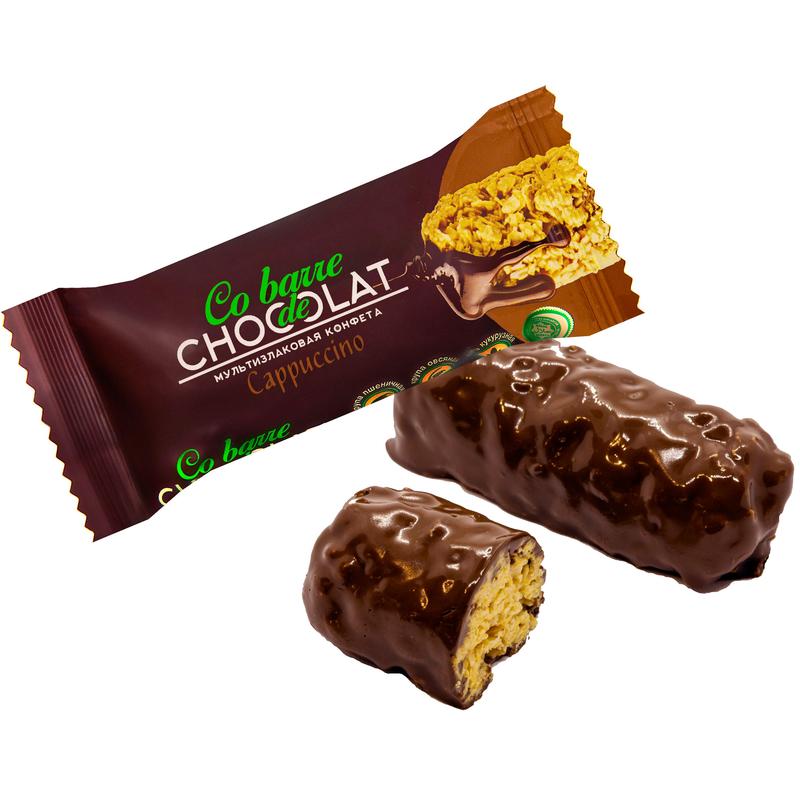Конфеты Co barre de Chocolat мультизлаковые со вкусом Капучино 2 кг
