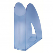 Вертикальный накопитель Han twin пластиковый прозрачный голубой ширина 76 мм