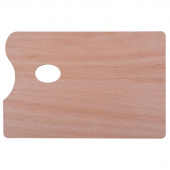 Палитра деревянная Сонет прямоугольная (20х30 см)