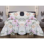 Постельное бельё Lovely textile Акварель (евро, бязь)