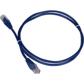 Патч-корд витая пара TWT TWT-45-45-1.0-BL cat 5e 1 м