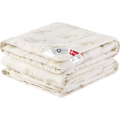 Одеяло евро Dome Camel Soft 200x220 см стеганое с кантом бежевое