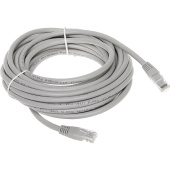 Патч-корд витая пара ExeGate UTP-RJ45-RJ45-5e-CU-10M-GY 5e 10 м