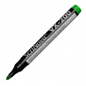 Маркер для досок и флипчарт ScriNova VX-200 зеленый (толщина линии 1-3 мм)