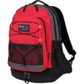 Рюкзак Polar 450х310х180 мм красный/серый/черный