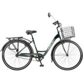 Велосипед городской женский Stels Legenda 340 диаметр колёс 28 дюймов  2025 тёмно-зелёный купить в интернет-магазине товаров для офиса и дома ТопГрад с доставкой