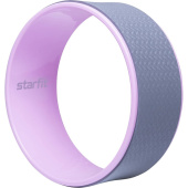 Колесо для йоги Starfit YW-101 32 см серое/розовое