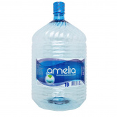 Бутилированная питьевая вода Амелия 19 л (одноразовая бутыль)