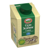 Сливки Село Зеленое стерилизованные 10% 500 г купить в интернет-магазине товаров для офиса и дома ТопГрад с доставкой