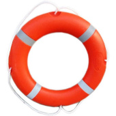 Круг спасательный профессиональный оранжевый (диаметр 45 см) купить в интернет-магазине товаров для офиса и дома ТопГрад с доставкой