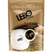 Кофе растворимый Lebo Extra 170 г (пакет) купить в интернет-магазине товаров для офиса и дома ТопГрад с доставкой