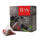 Чай черный Tess Berry Bar 20 пирамидок (ежевика, черная смородина)