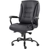 Кресло для руководителя Easy Chair СН-708 черное (экокожа, металл)