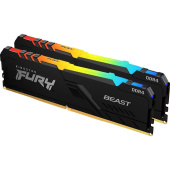 Оперативная память Kingston Fury Beast 64 ГБ KF426C16BB2AK2/64 (2x32 ГБ DIMM DDR4)