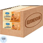 Печенье сахарное Коломенское с яблоком и корицей 120 г (22 штуки в  упаковке) Печенье сахарное Коломенское с яблоком и корицей 120 г (22 штуки в  упаковке)