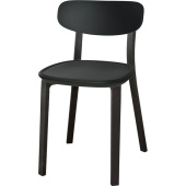 Стул обеденный Sheffilton SHT-S85-2 163502 чёрный (пластик)
