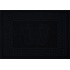 Полотенце махровое Коврик 50x70 см 550 г/кв.м чёрное