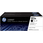 Картридж лазерный HP 83A CF283AF черный оригинальный (двойная упаковка) Картридж лазерный HP 83A CF283AF черный оригинальный (двойная упаковка)