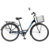 Велосипед городской женский Stels Legenda 340 диаметр колёс 28 дюймов  2025 тёмно-синий купить в интернет-магазине товаров для офиса и дома ТопГрад с доставкой