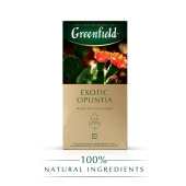 Чай черный Greenfield Exotic Opuntia 25 пакетиков (груша, базилик)