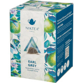Чай черный Niktea Earl Grey 15 пирамидок (бергамот)