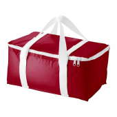 Сумка-холодильник Lavrik для продуктов питания полиэстер красная/белая  39x22x20 см