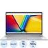 Ноутбук Asus Vivobook X1704VA-AU1107 17.3" серебристый Intel Core 7  150U/16 ГБ/SSD 1024 ГБ (90NB13X1-M00MT0) купить в интернет-магазине товаров для офиса и дома ТопГрад с доставкой