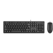 Комплект проводной клавиатура и мышь A4Tech KK-3330 (KK-3330 USB (BLACK))