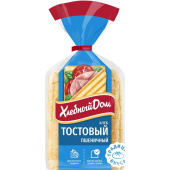 Хлеб Хлебный дом пшеничный нарезка 350 г купить в интернет-магазине товаров для офиса и дома ТопГрад с доставкой