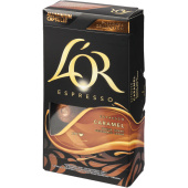 Кофе в капсулах для кофемашин L'OR Espresso Caramel (10 штук в упаковке) купить в интернет-магазине товаров для офиса и дома ТопГрад с доставкой