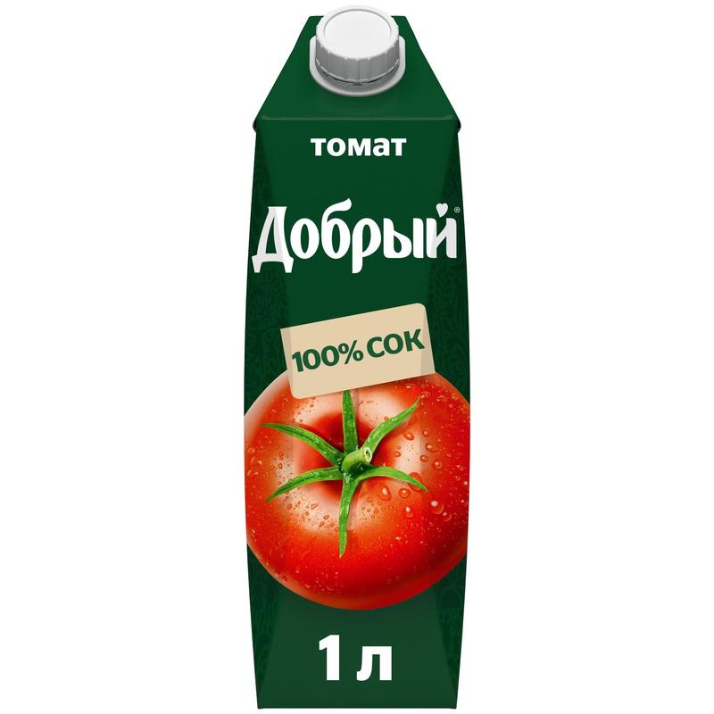 Сок Добрый томатный 1 л